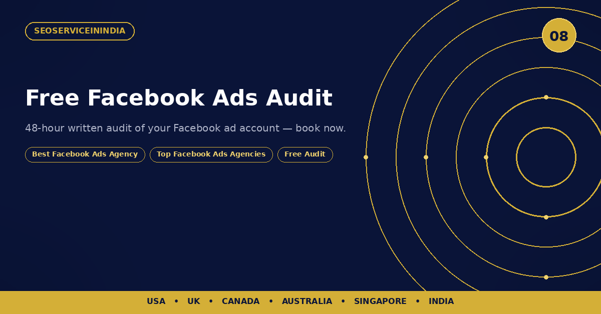 Free Facebook Ads Audit — 48-hour written audit from the best Facebook Ads agency